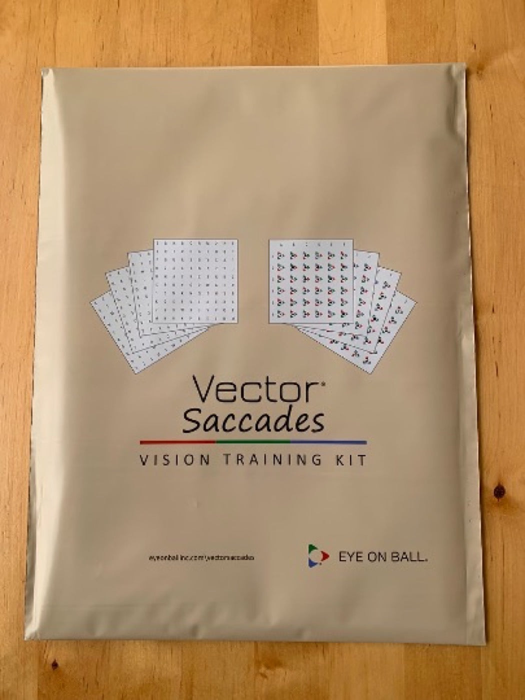 Vector Saccades vision training kit