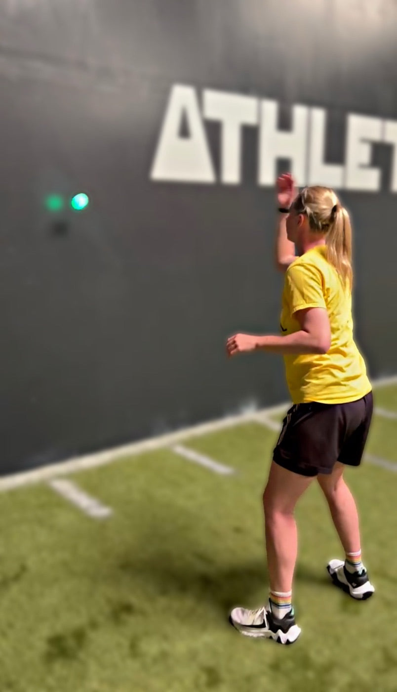 Wall drill reaction training